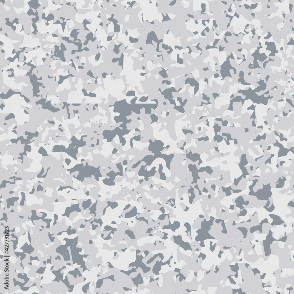 Full seamless gray military camouflage texture pattern vector. Light colors design for girls, boys textile fabric and wallpaper print. Design for fashion and home design background.