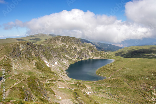 Landscape of The Seven Rila Lakes  Rila Mountain  Bulgaria