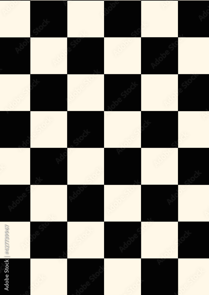 Fototapeta premium black and white chess board