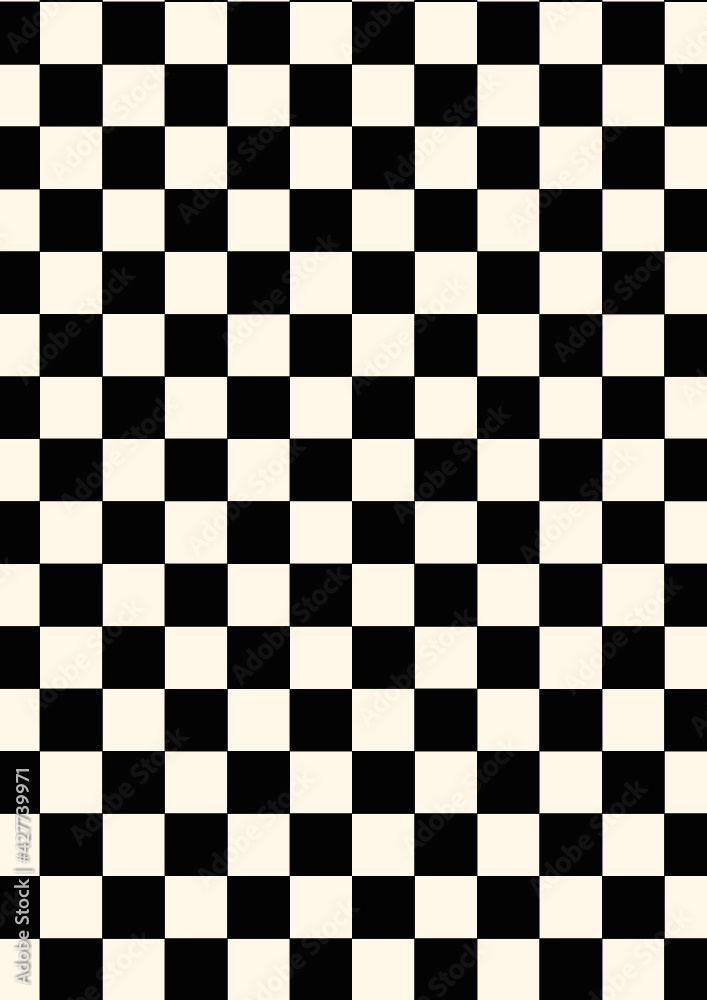 Fototapeta premium black and white chess board