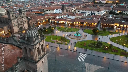 Plaza de armas Cusco photo
