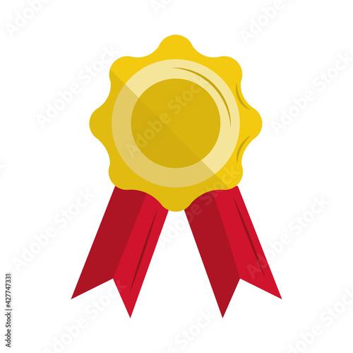 medal award ribbon