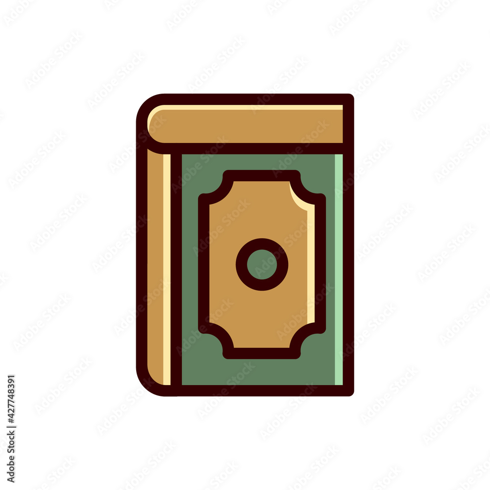 Quran icon. quran icon isolated on white background from religion collection. vector quran sign, symbol Quran icon. quran icon isolated on white background from religion collection. vector quran sign, symbol