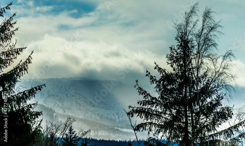 Obraz na płótnie Mountain peak w salonie
