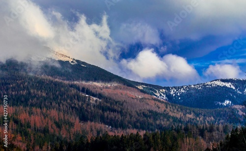 Obraz na płótnie Mountains w salonie