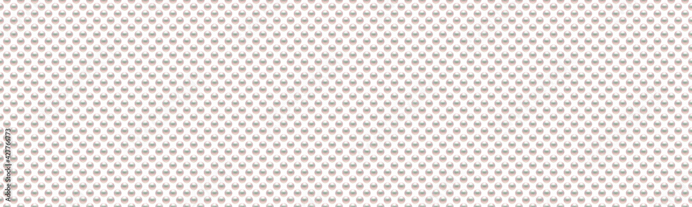 Pearls background. Seamless vector illustration.
