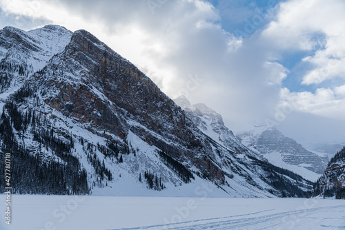 Rocky Mountain near Lake Louise