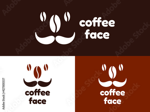 Coffee Face Logo Design