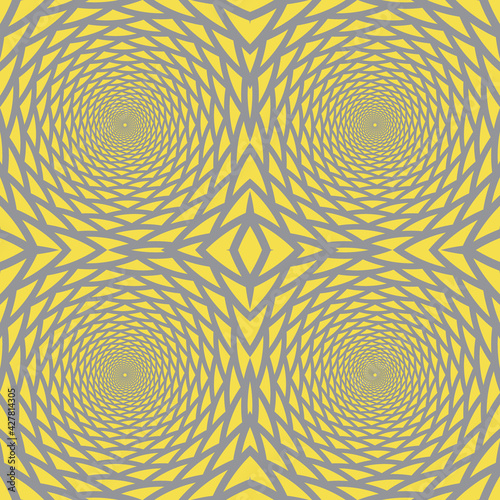 Dynamic circular pattern psychedelic Abstract background. Optical Illusion of movement. Use for cards  invitation  wallpapers  pattern fills  web pages elements and etc.