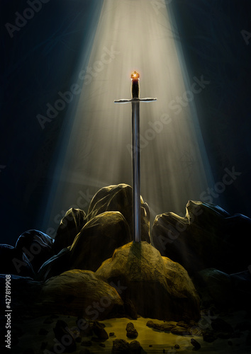 Sword in the stone photo