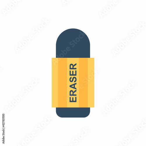 Eraser. Erasing elastic ban...