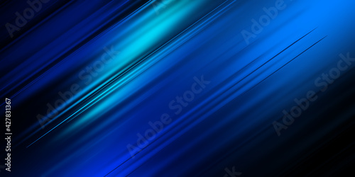 3D Dark blue background with abstract graphic elements 