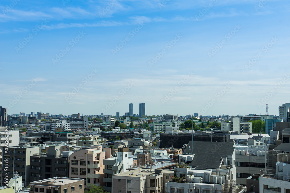 Obraz premium 都市の風景 目黒・世田谷方面