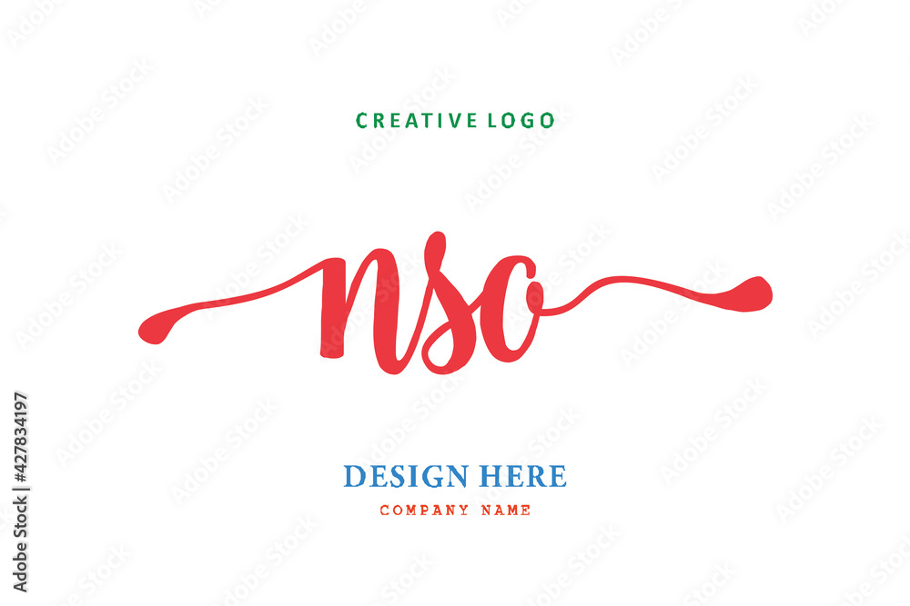 NSO lettering logo is simple, easy to understand and authoritative NSO lettering logo is simple, easy to understand and authoritative