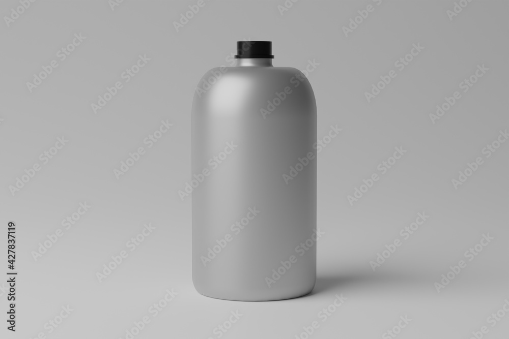 3D Illustration. Blank Bottle Mockup 3D Illustration. Blank Bottle Mockup