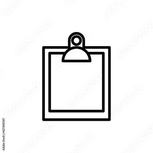 Stationery logo icon vector template.