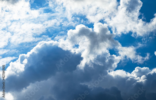 Obraz na płótnie Wolken w salonie