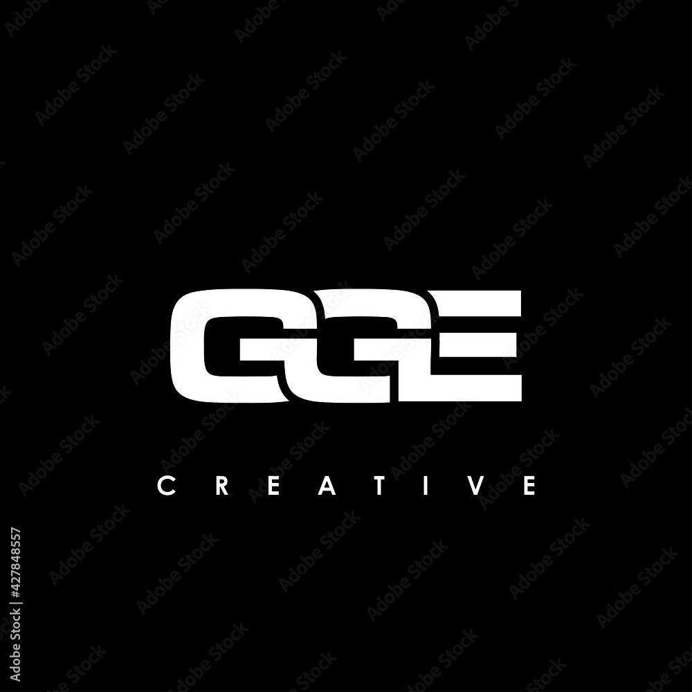 GGE Letter Initial Logo Design Template Vector Illustration GGE Letter Initial Logo Design Template Vector Illustration