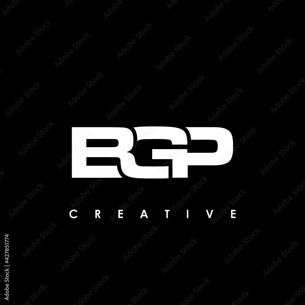 BGP Letter Initial Logo Design Template Vector Illustration BGP Letter Initial Logo Design Template Vector Illustration