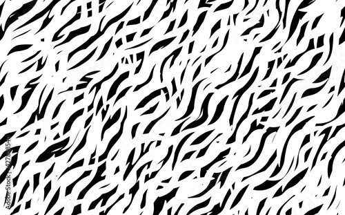 Abstract modern zebra seamless pattern. Animals trendy background. White and black decorative vector stock illustration for print, card, postcard, fabric, textile. Modern ornament of stylized skin
