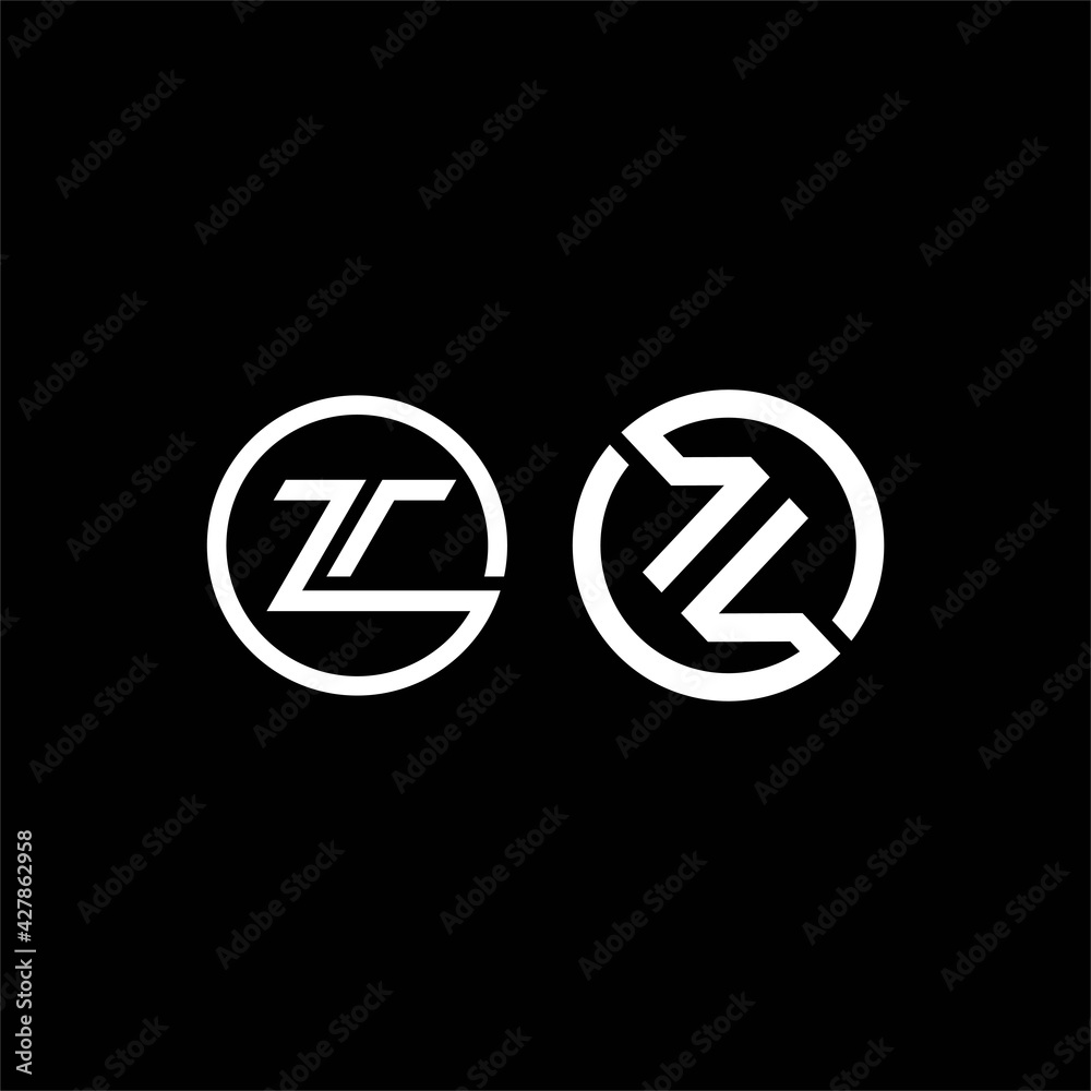 initial letter Z circular logo design initial letter Z circular logo design