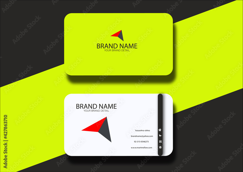 Design template with arrows Design template with arrows