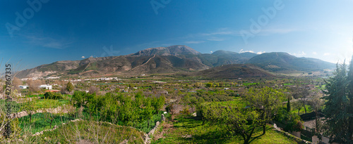 Panorama de Laujar de Andarx en Almería