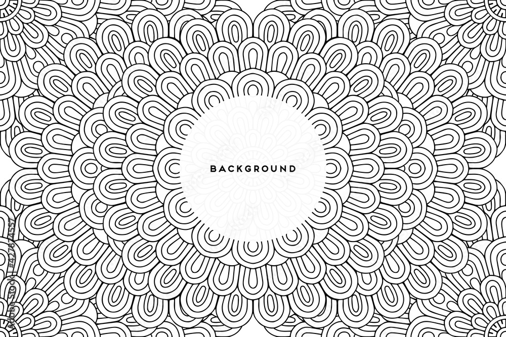 Vector islamic background with mandala Vector islamic background with mandala