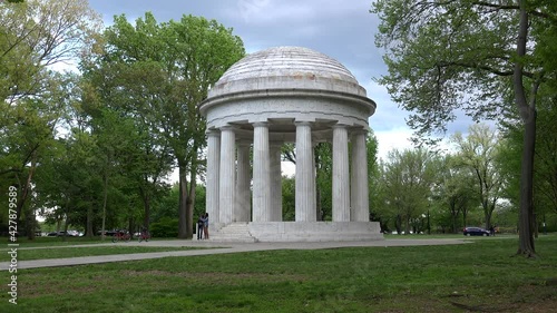 DC War Memorial in the West Potomac park. Washington, D.C., USA. photo