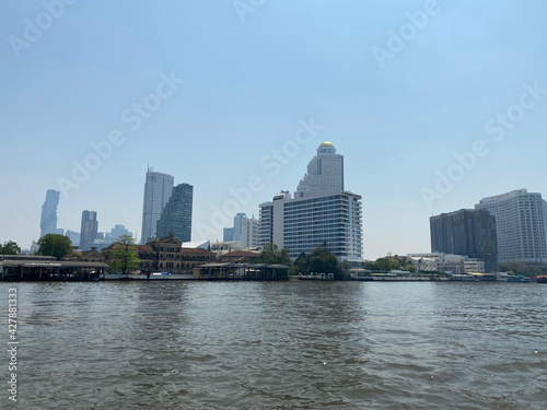 Bangkok city riverside views © Sean