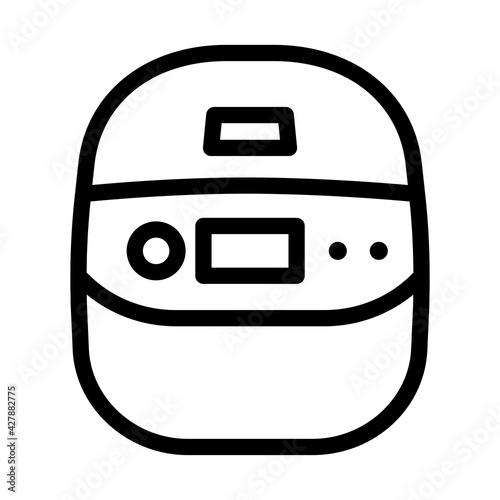 rice cooker icon 炊飯器のアイコン