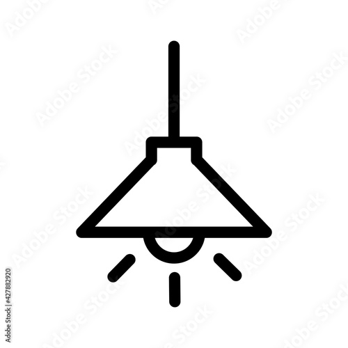 pendant light icon 照明のアイコン