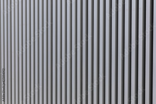 Stainless steel flat bar structure as background or wall