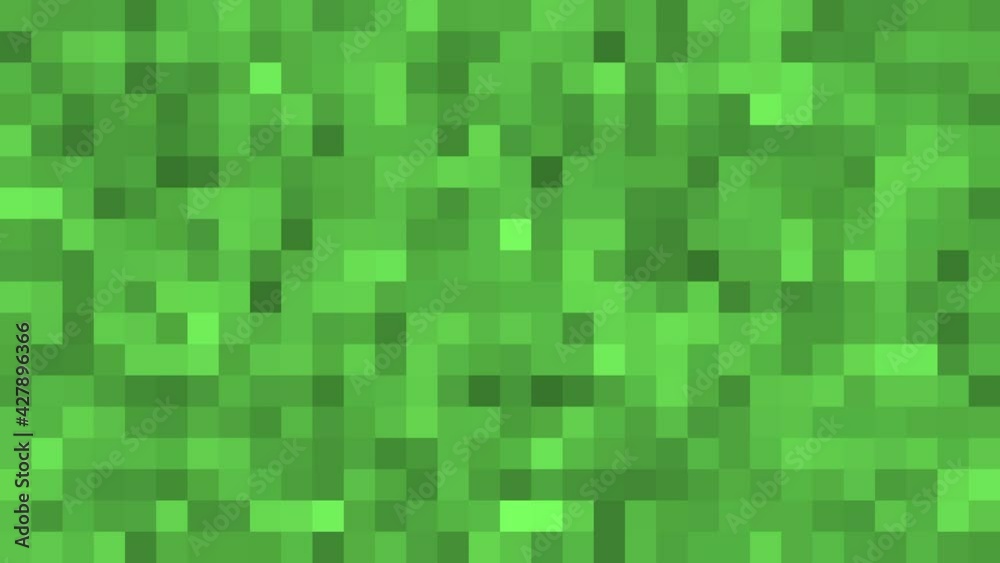 Animated green pixel grass background. The concept of games background. Squares pattern background. Minecraft concept. illustration. Light Green abstract textured polygonal background Animated green pixel grass background. The concept of games background. Squares pattern background. Minecraft concept. illustration. Light Green abstract textured polygonal background