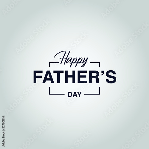 fathers day celebration message design concept that can be shared on social square