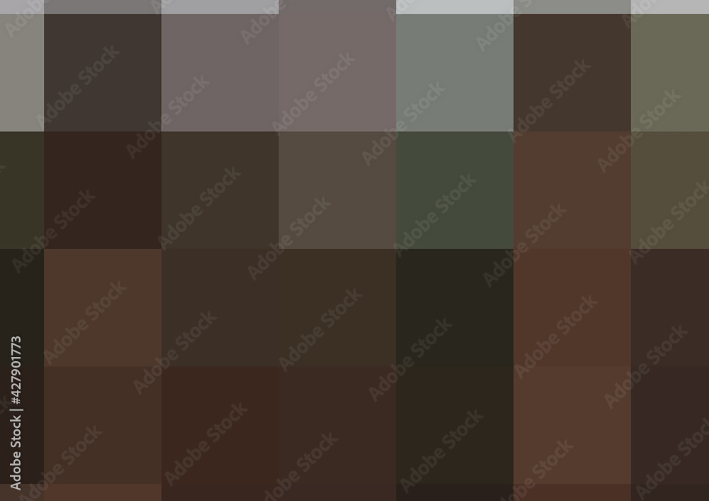 Abstract colorful mosaic with squares Geometric patterns Create as an illustration.