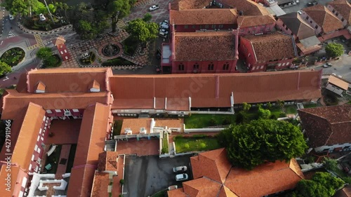 Aerial view of Stadthuys Building
