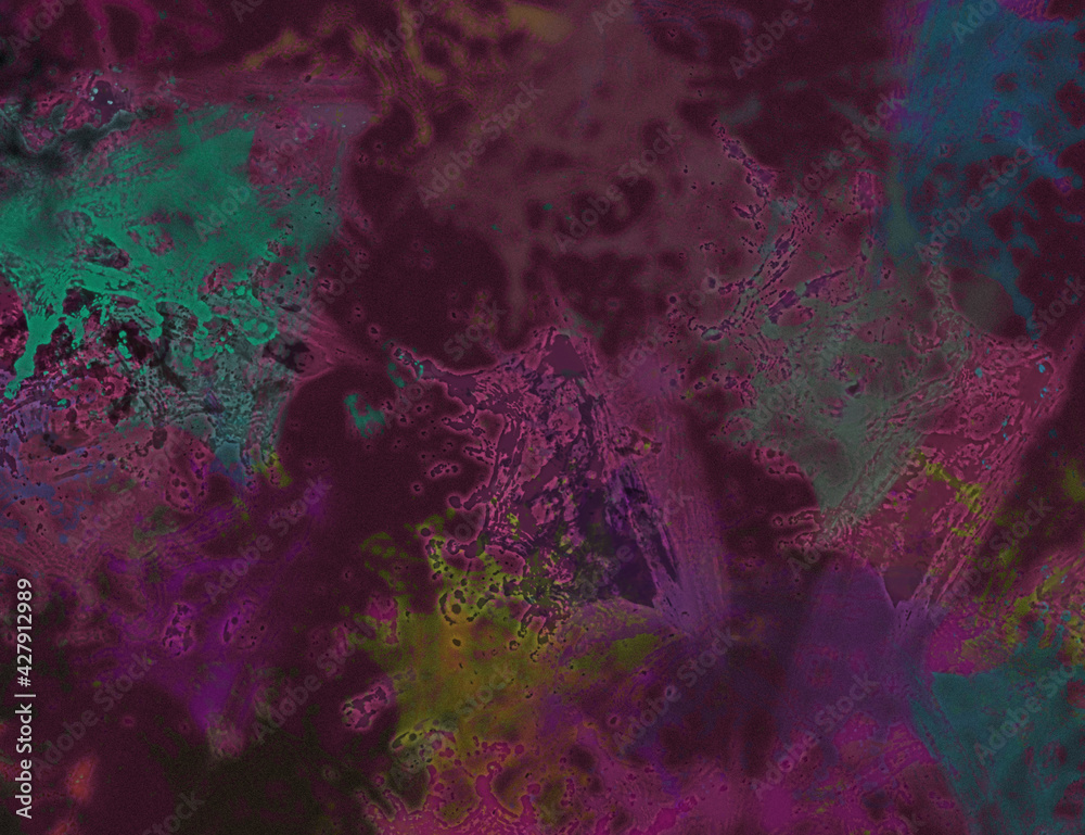 Naklejka premium colorful abstract imitation of ocean waves background bg wallpaper art paint