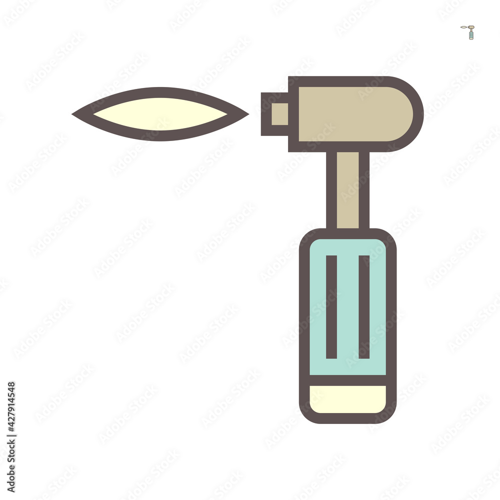Gas torch vector icon. Welding cutting or fuel-burning equipment tool for welder to blowing fire flame of oxygen, acetylene, propane for industry, metal steel work, metallurgy, construction. 64x64 px. Gas torch vector icon. Welding cutting or fuel-burning equipment tool for welder to blowing fire flame of oxygen, acetylene, propane for industry, metal steel work, metallurgy, construction. 64x64 px.