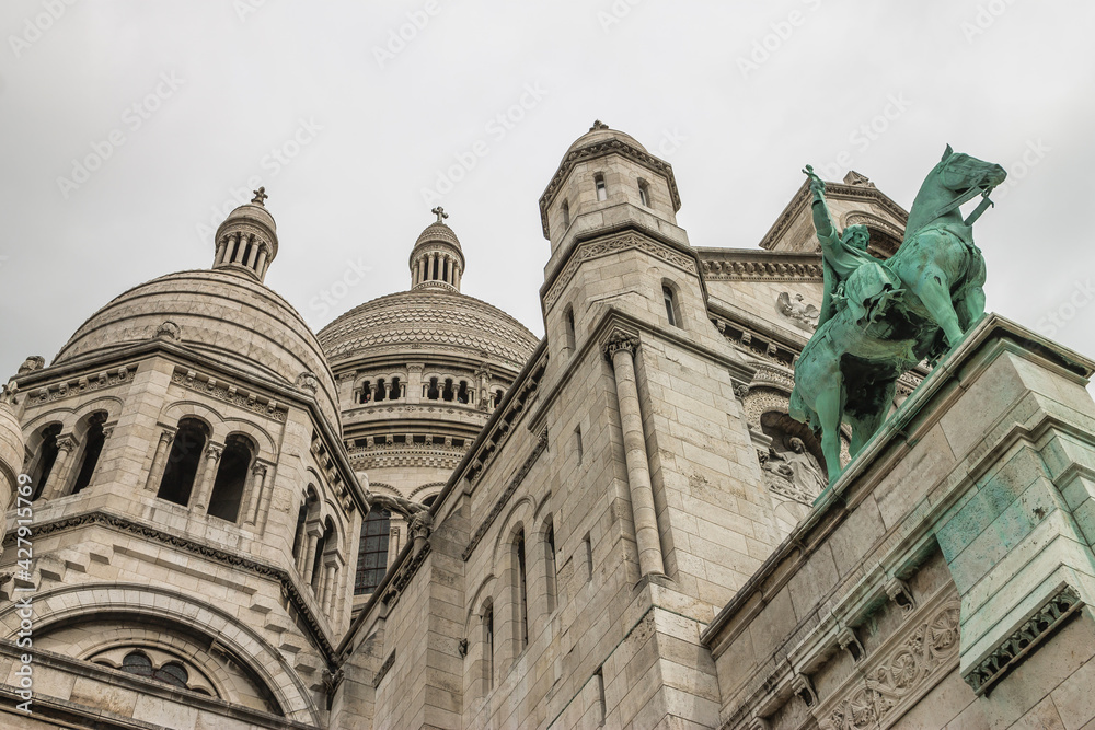 Ancient architecture of Paris. France