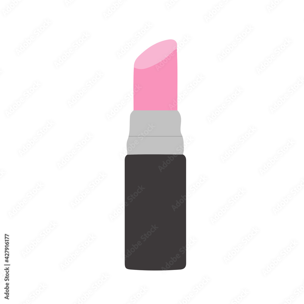 Color pink Lipstick Fashion Beauty Care Sign makeup artist On White Background Illustration Design Logo Template Color pink Lipstick Fashion Beauty Care Sign makeup artist On White Background Illustration Design Logo Template