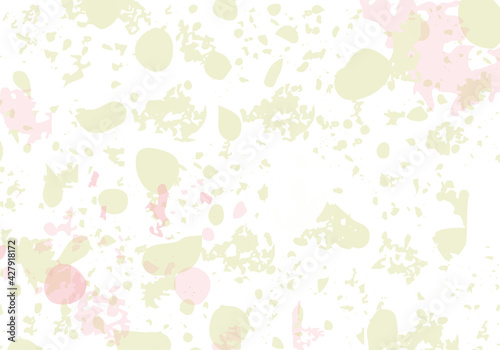 Terrazzo modern abstract template. Pink and beige