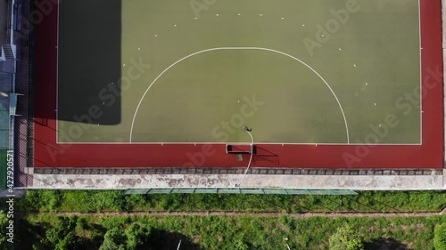 aerial view of Sarawak State Hockey Stadium or locally known as 