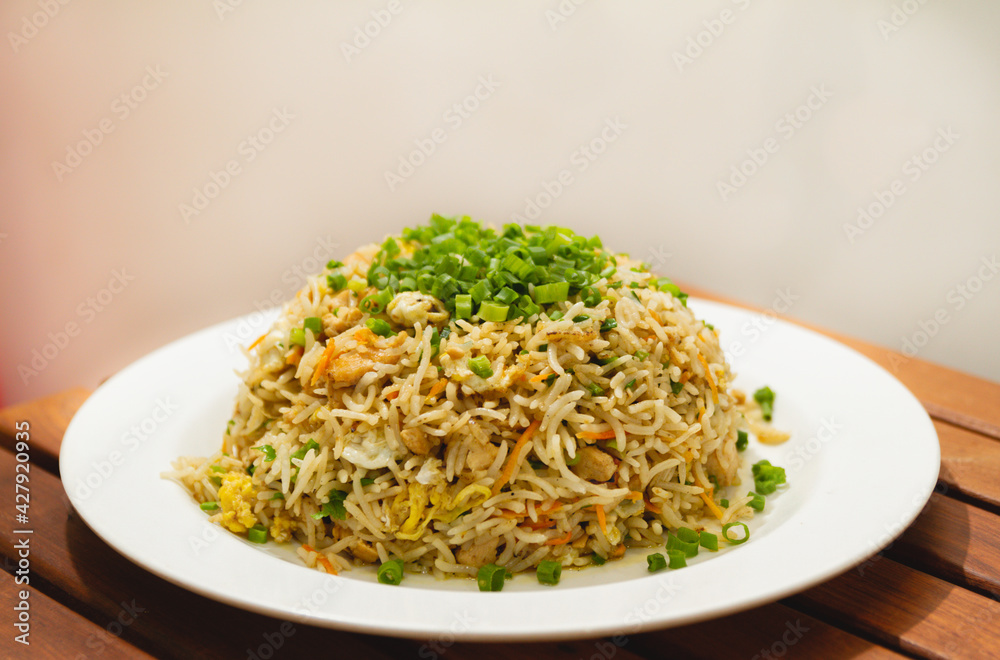 Mauritius Fried Rice Diri Frir, Mauritian Fried Rice Stock Photo | Adobe Stock