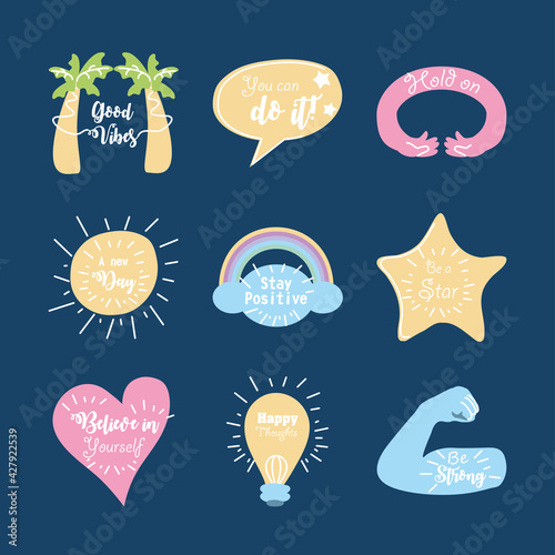 believe doodle set
