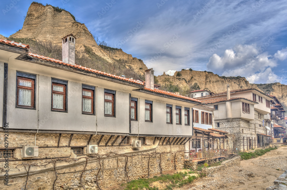 Melnik, smallest village in Bulgaria, HDR Image Melnik, smallest village in Bulgaria, HDR Image