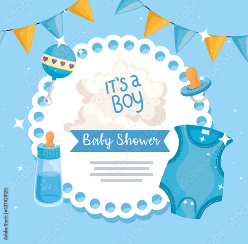 baby boy card