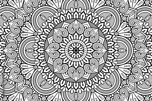 Vector islamic background with mandala