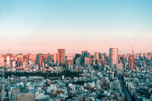 Fototapeta Naklejka Na Ścianę i Meble -  都市風景