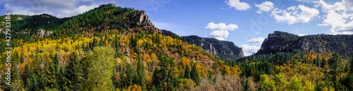 Panorama of autumn